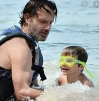 Arthur Clutterbuck With Papa Beach Time